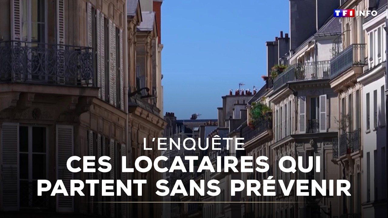L'enquête : ces locataires qui partent sans prévenir｜TF1 INFO