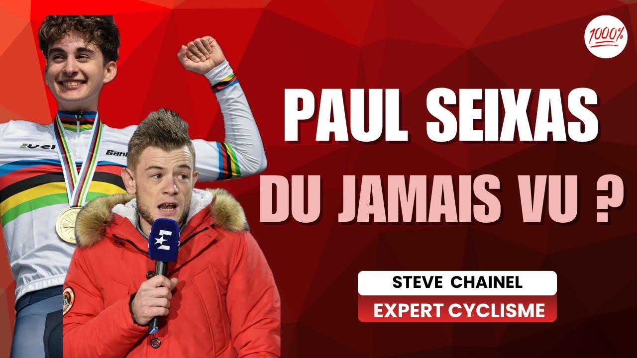 PAUL SEIXAS : UN FUTUR TRES GRAND ? L'ANALYSE DE CHAINEL EXPERT CYCLISME CHEZ ⁨@EurosportFrance⁩