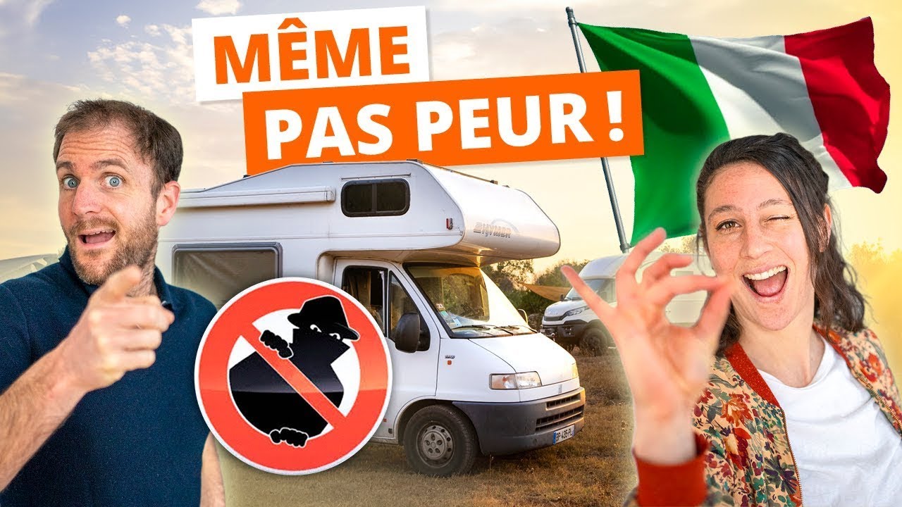 🇮🇹 CAMPING-CAR en ITALIE : comment on a voyagé en SÉCURITÉ (Les Pouilles + Rome)