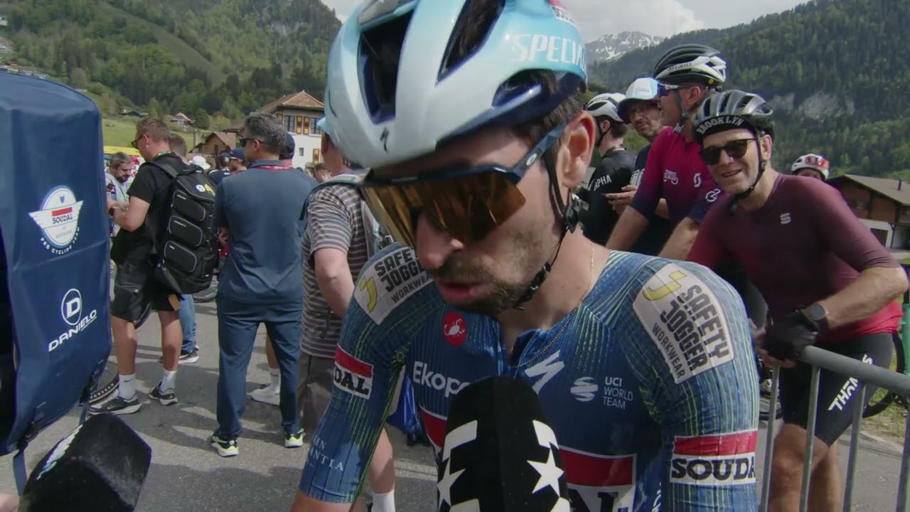 Valentin Paret-Peintre - Interview à l'arrivée - Etape 4 - Tour de Romandie 2026
