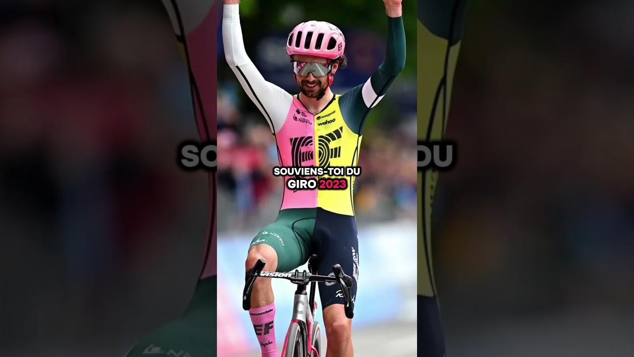 Mais c’est quoi ce coureur ? 🤯💥#benhealy #cyclisme