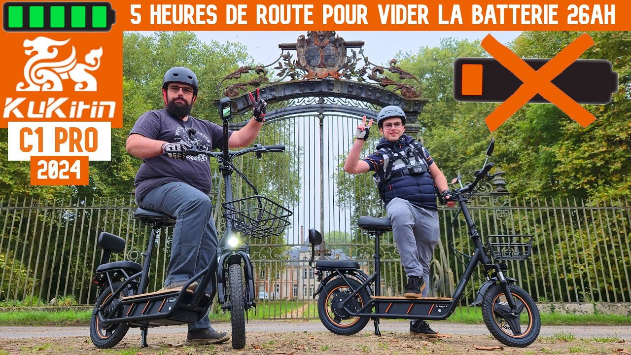 100 Km D'AUTONOMIE ? VRAI ou FAUX ! Verdict Après 5 Heures de ROUTE sur la Kukirin C1 Pro ! 🔋