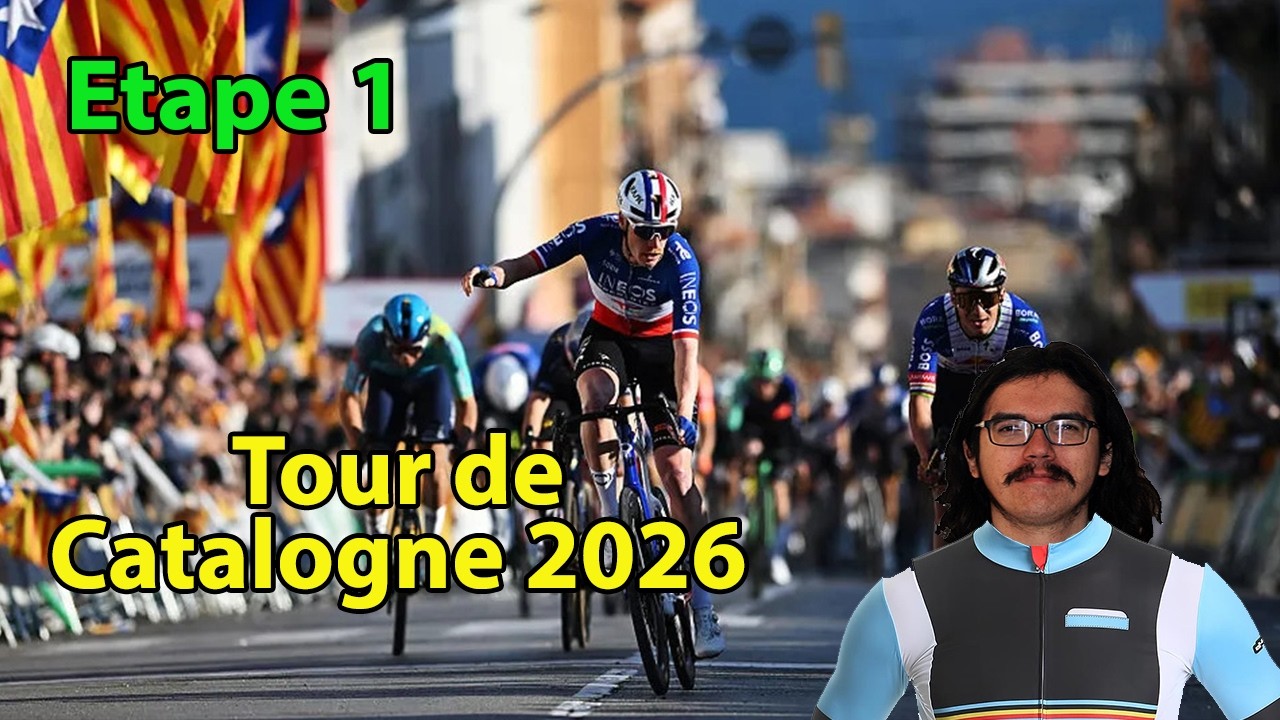 🚴‍♂️Tour de Catalogne 2026🇪🇸 : Etape 1 Débrief (Godon, Evenepoel, Gee-West...)