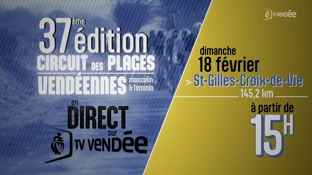 CYCLISME : 37e édition du Circuit des plages Vendéennes 2024 - Etape 4 Saint-Gilles-Croix-de-Vie