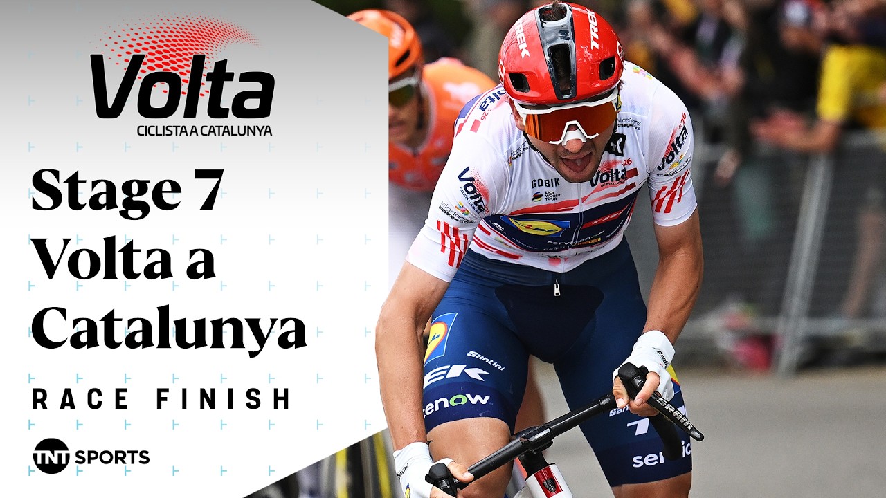 WHAT A STEAL! 🤯 | Men's 2026 Volta a Catalunya Stage 7 Final KM's | TNT Sports Cycling