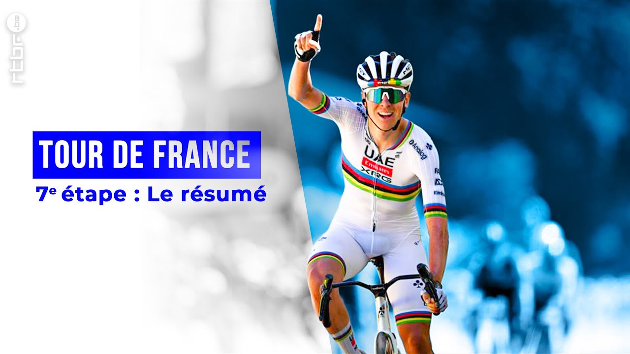 Tour de France 2025 : résumé de la 7e étape à Mûr-de-Bretagne