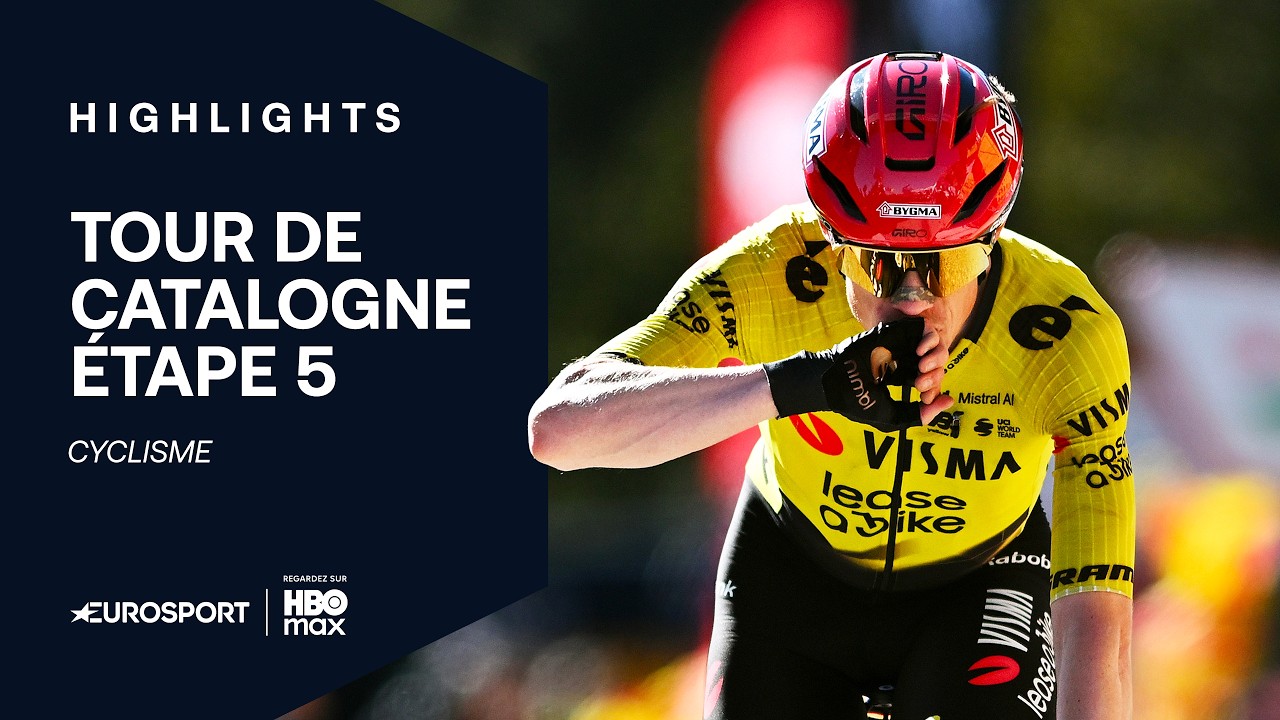 TOUR DE CATALOGNE - Jonas Vingegaard SEUL AU MONDE sur l’étape reine ! Les Français au rendez vous