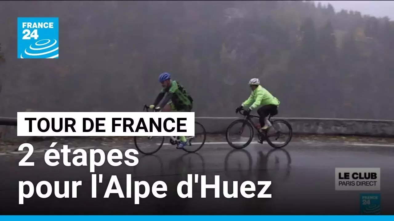 Tour de France 2026 : deux arrivées d'étape pour l'Alpe d'Huez • FRANCE 24