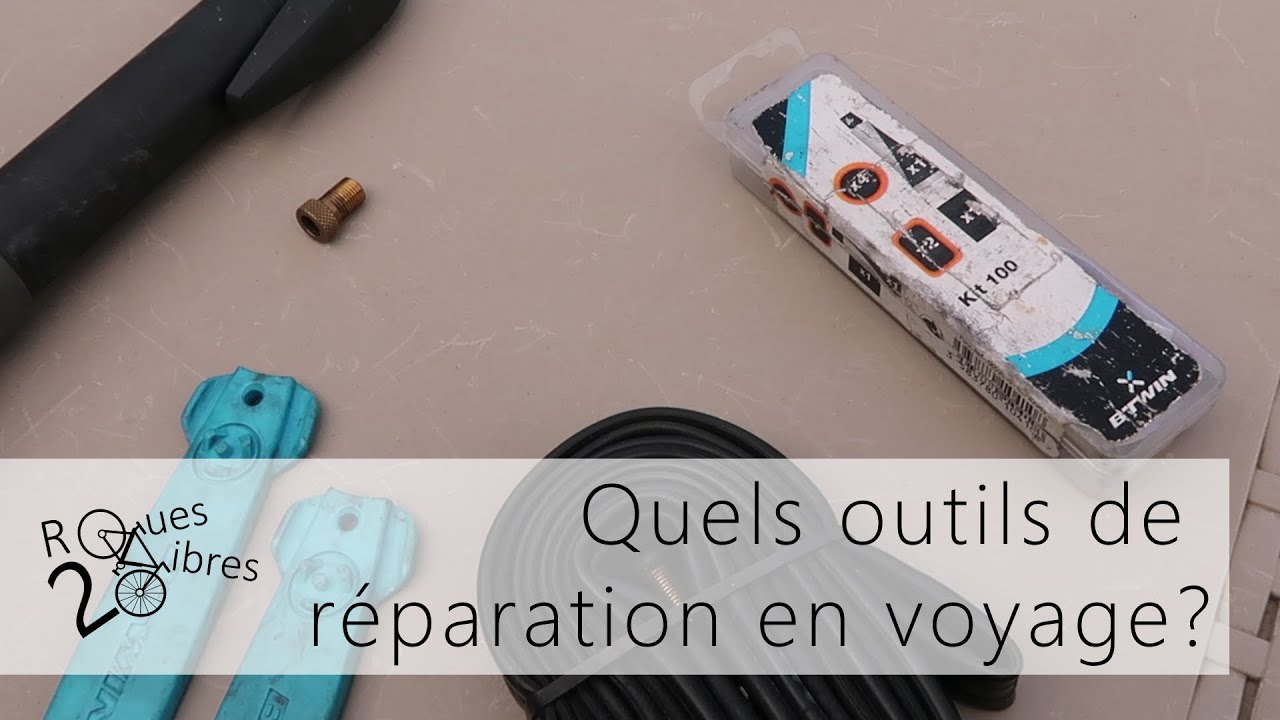 Quels outils de réparation en voyage à vélo ?
