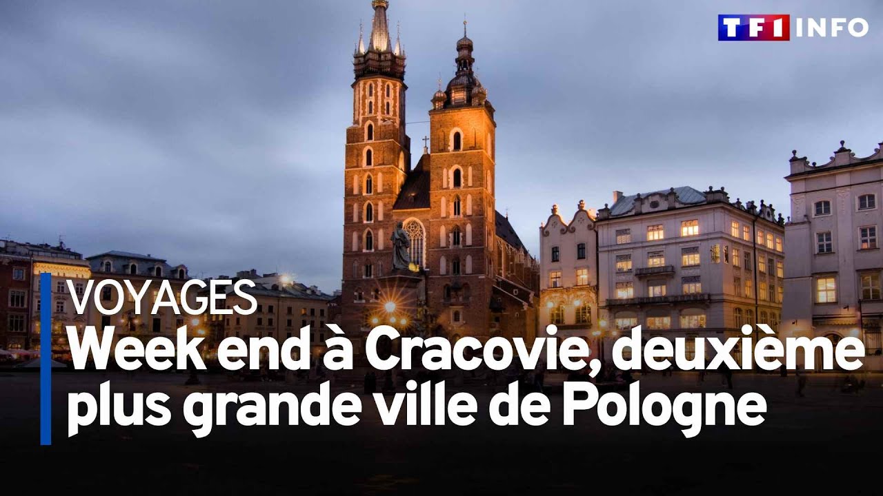 Week end à Cracovie, deuxième plus grande ville de Pologne