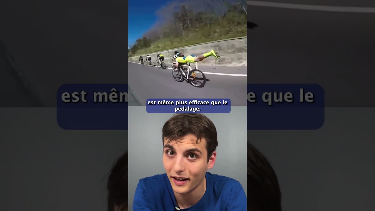 Pourquoi ce cycliste va-t-il si vite ?