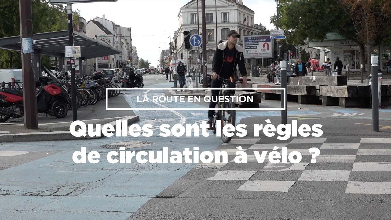Quelles sont les règles de circulation à vélo ? La route en question