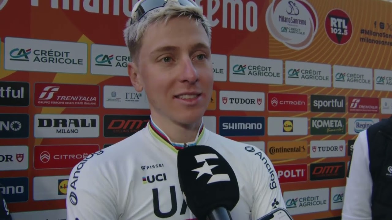 Tadej Pogačar - Interview before Milano-Sanremo 2026