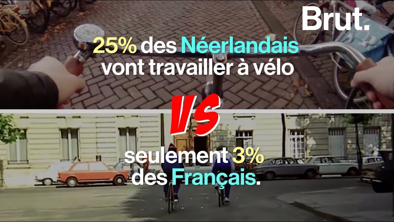 Pourquoi les Néerlandais font plus de vélo que les Français