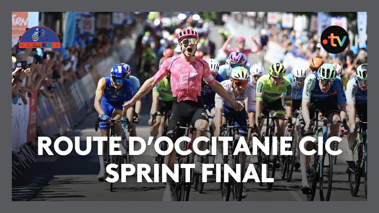 Course cycliste Route d'Occitanie CIC - Étape 2 : sprint final et victoire de Marijin Van den Berg