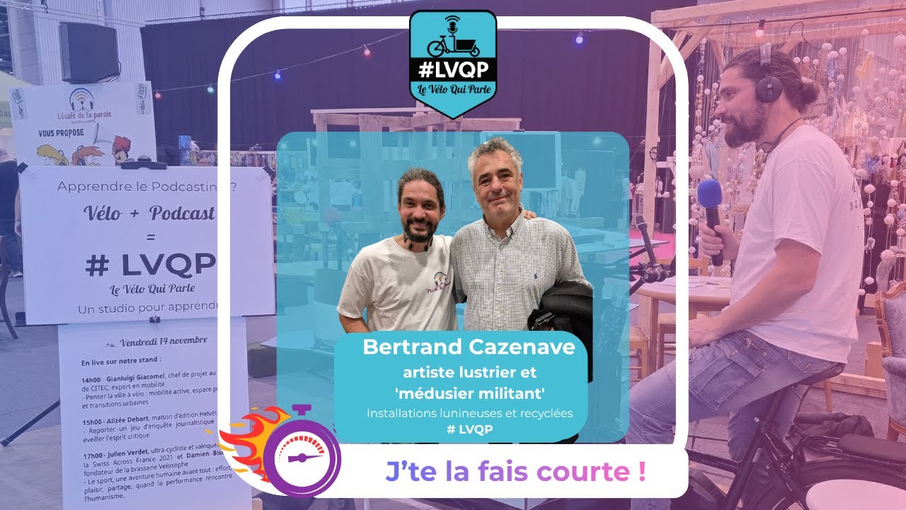 Re&Up Cycling 2025 - Bertrand Cazenave - un médusier illuminé