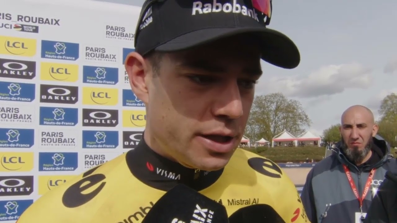 Paris-Roubaix 2026 - Wout Van Aert post race interview