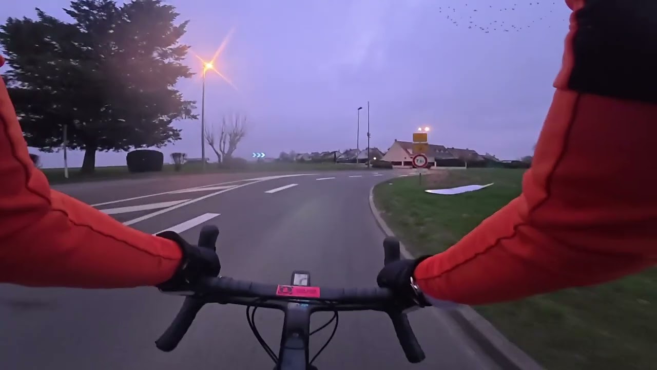Tour vélo en hiver en Seine-et-Marne