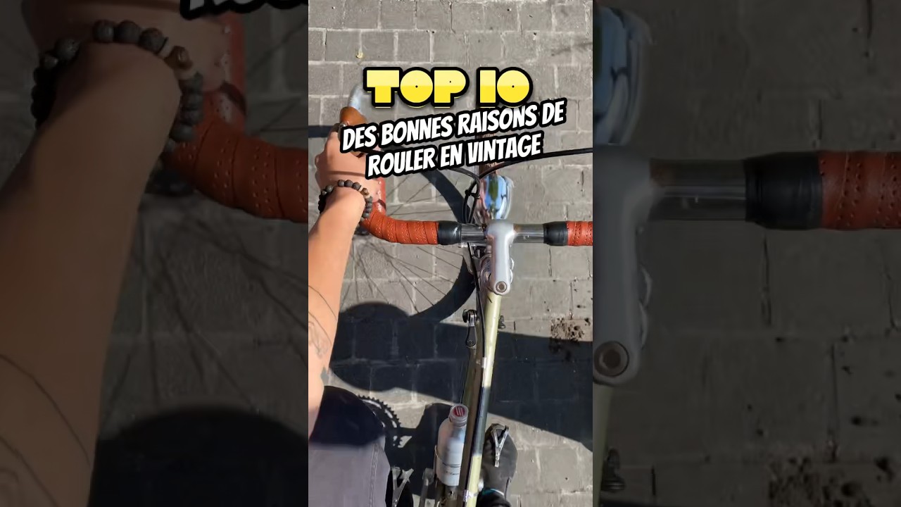 TOP 10 - Des RAISONS de rouler en VÉLO VINTAGE ! 👋🫠 #bicyclette #ateliervelo #velovintage