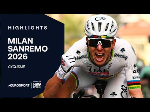 MILAN - SANREMO 2026 : HÉROÏQUE !!! Tadej Pogacar remporte ENFIN Milan San-Remo malgré une chute