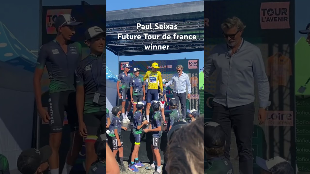 Paul Seixas winner of the Tour de l’Avenir 2025