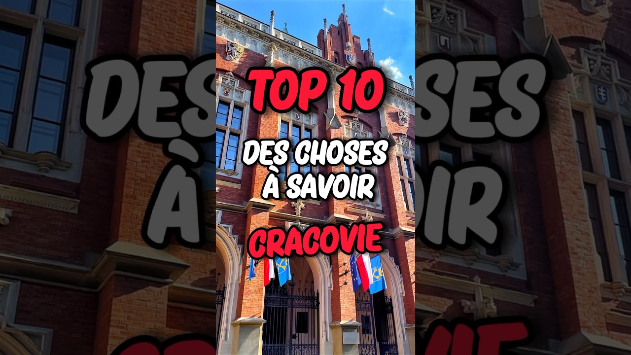 Top 10 des choses à savoir sur Cracovie