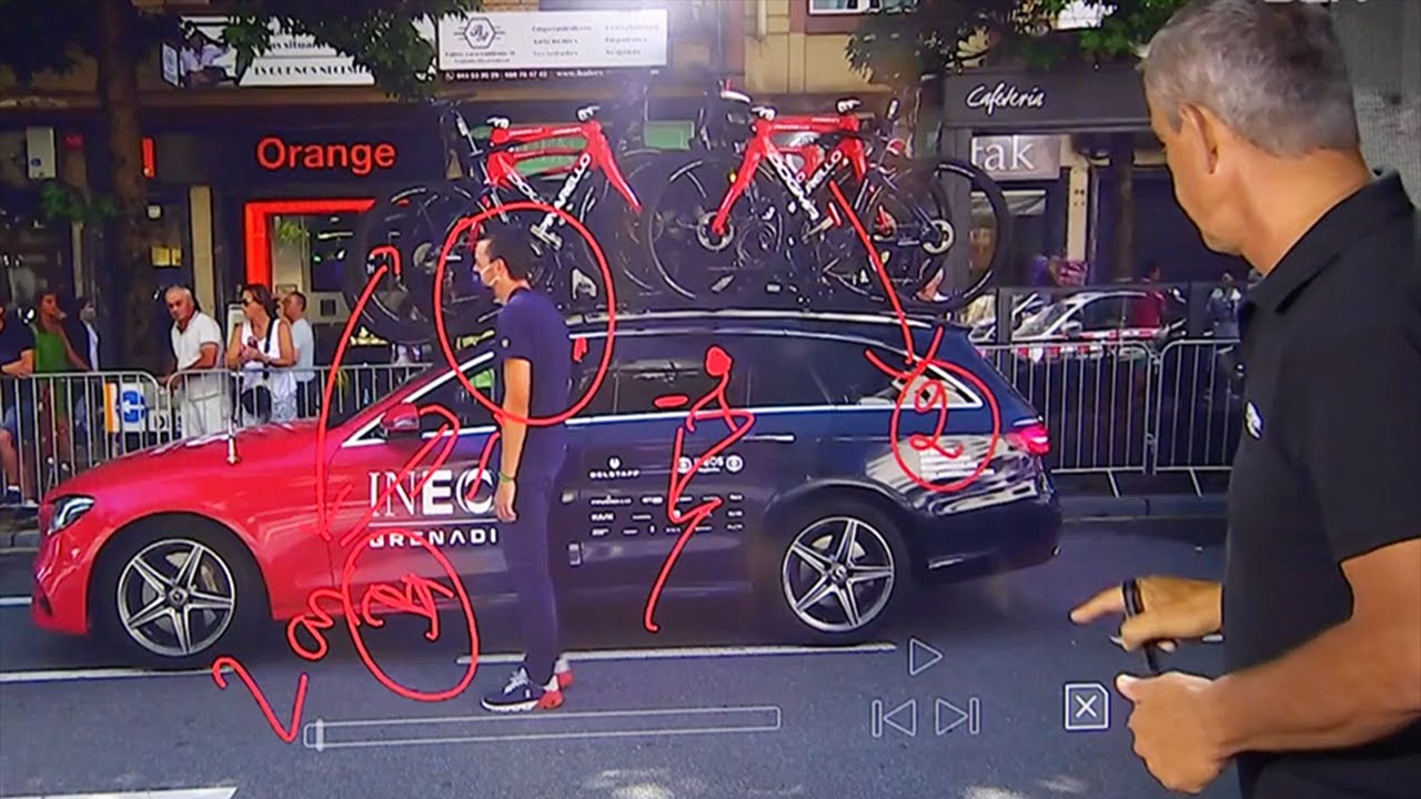 Vuelta 2022 - Comment connaître un leader en scrutant la voiture du directeur sportif ?