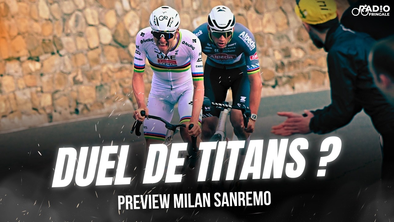 🔥POGACAR vs VAN DER POEL : qui va remporter Milan-San Remo 2026 ?