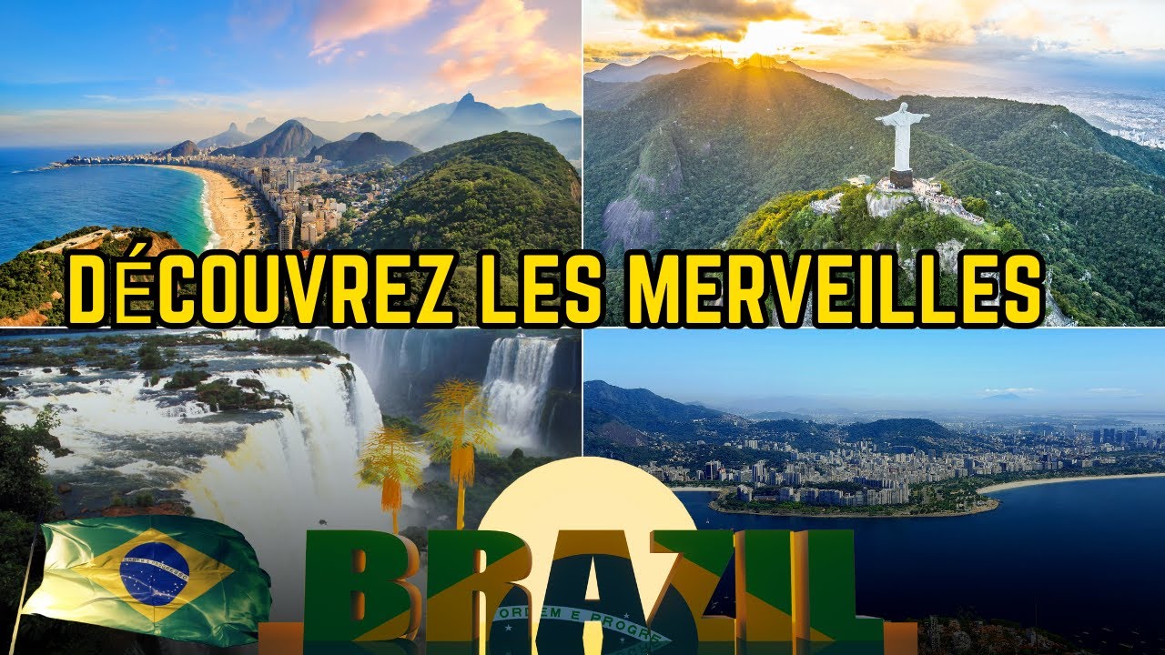 🔵Découvrez les merveilles du Brésil : nature, culture et sites incontournables à explorer !😲