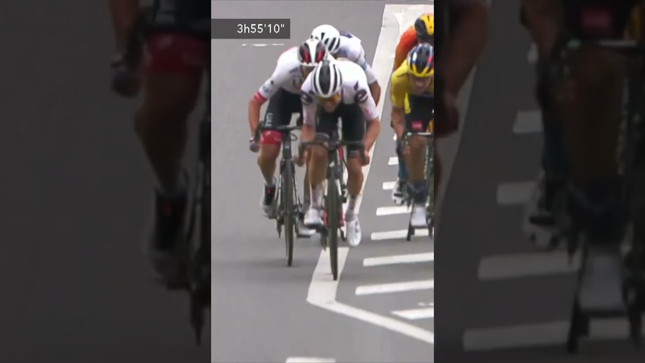 👀Laruns 2020, ou la première d'un certain Tadej Pogacar #shorts #cycling #tourdefrance #pogacar