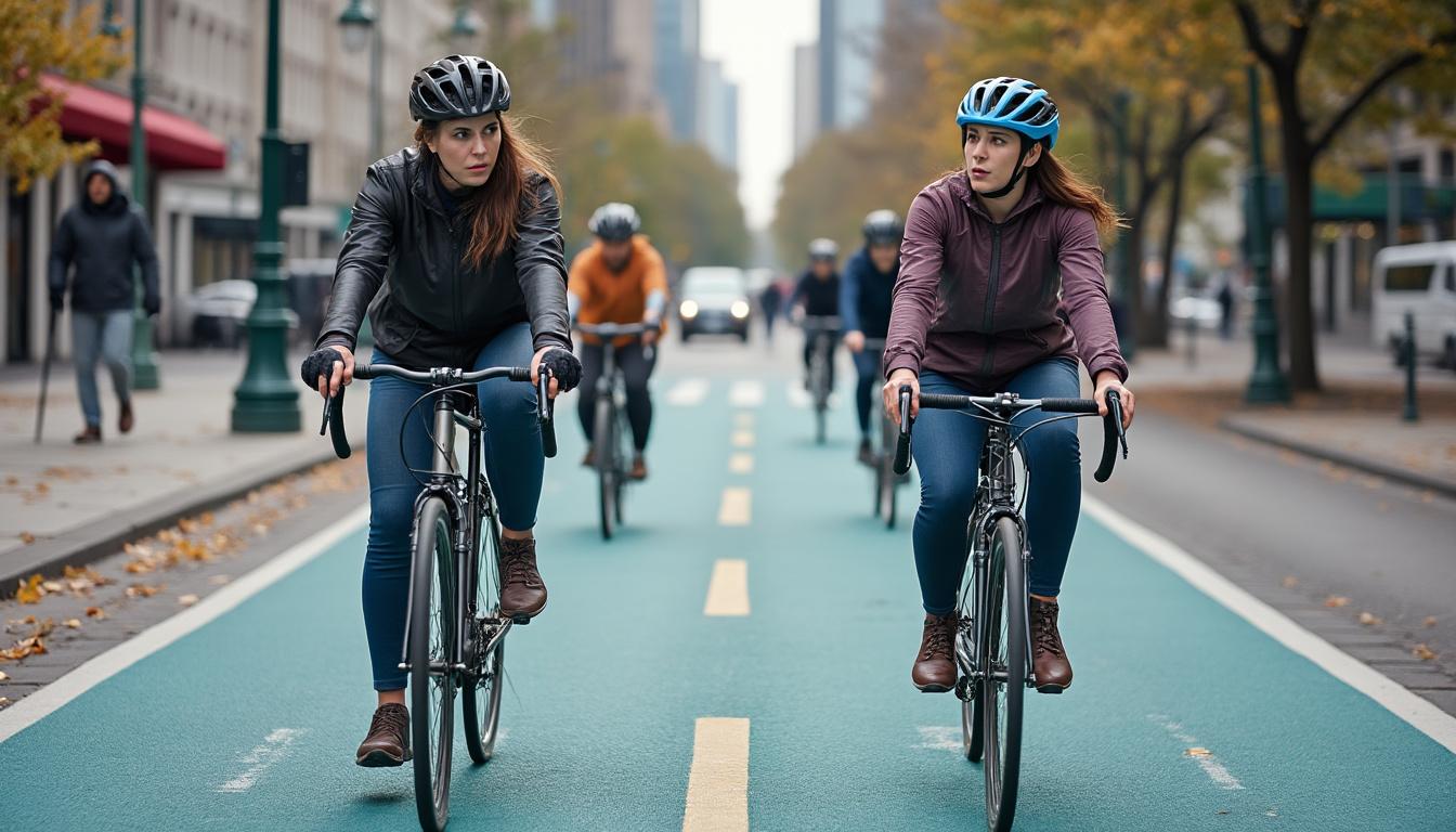 explorez les facteurs sociaux, culturels et pratiques qui expliquent pourquoi les femmes pratiquent moins le vélo que les hommes, et découvrez des pistes pour encourager une participation équitable.