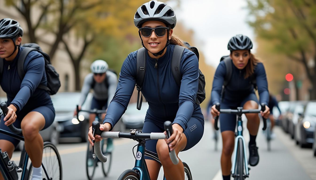 découvrez des tenues élégantes et confortables pour l'école de vélo, alliant style et praticité pour rouler avec aisance et confiance.