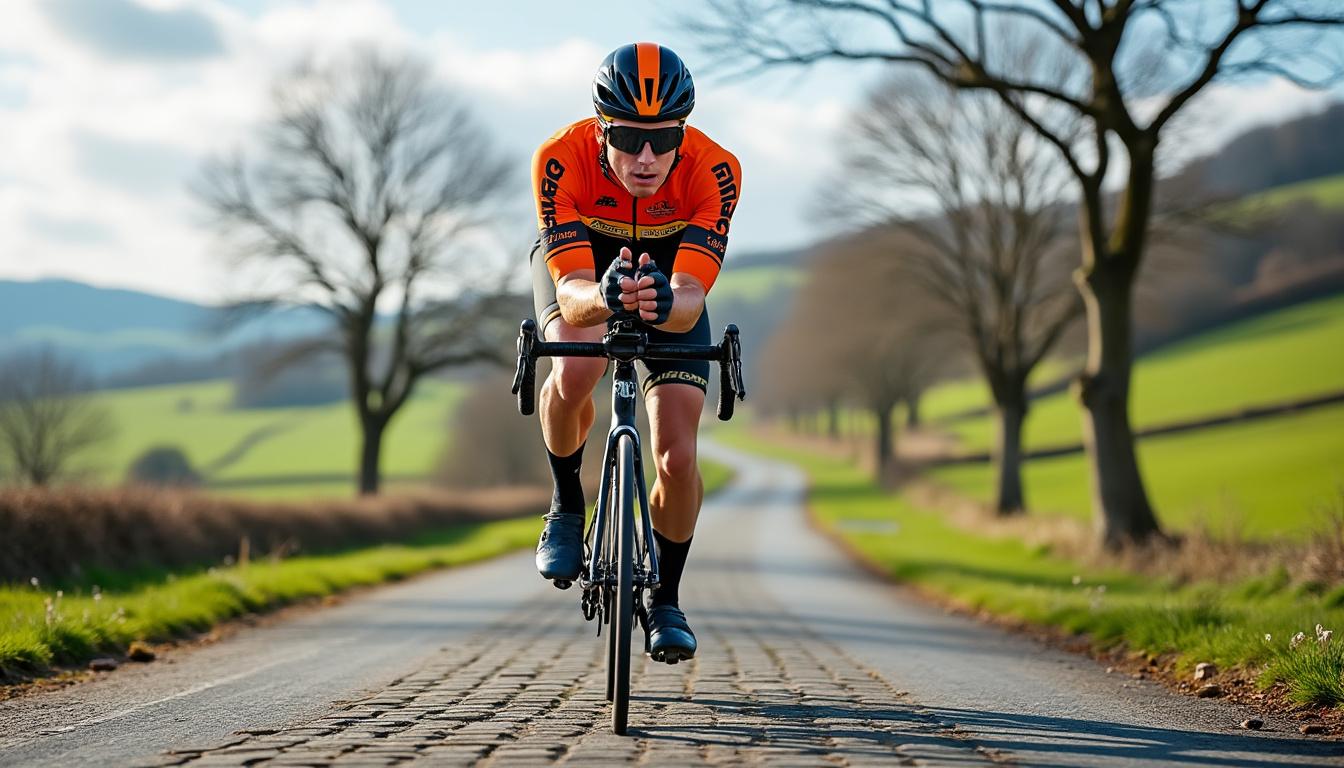 suivez le début de saison impressionnant de mathieu van der poel à l'omloop het nieuwsblad, une course cycliste emblématique qui lance la nouvelle saison avec passion et compétition intense.