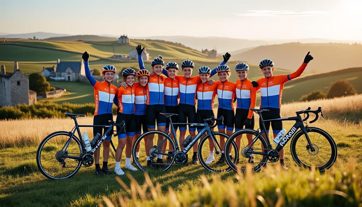 cyclisme : plusieurs équipes bretonnes, dont l'oc locminé et sportbreiz, obtiennent le prestigieux label fédéral juniors, récompensant leurs performances et leur engagement dans le développement des jeunes talents.