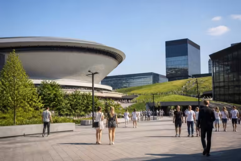 Katowice : le Spodek et la zone de la culture à visiter