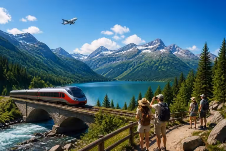 Vacances au frais : découvrez les destinations en vogue pour échapper à la canicule en avion ou en train
