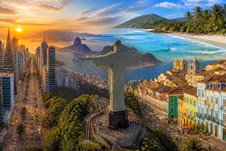 Villes du Brésil : destinations touristiques incontournables