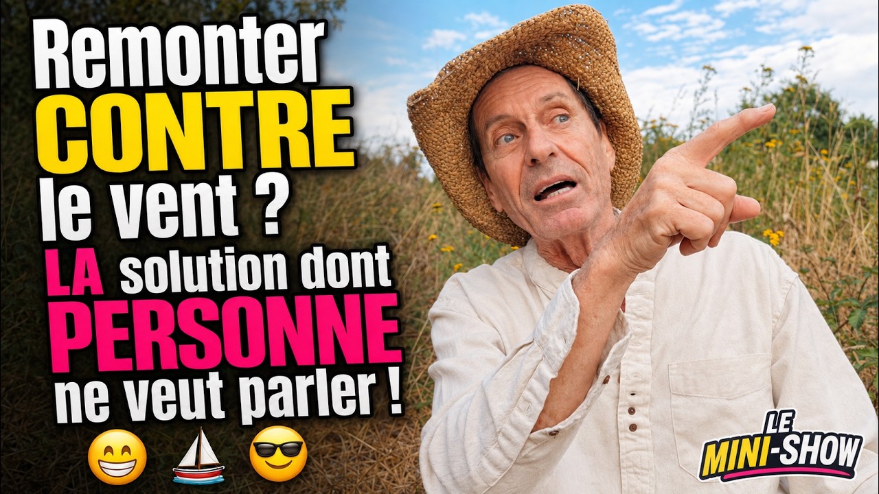 Naviguer contre le vent ? il y a une solution RADICALE, vous allez être surpris  #Navigation #Voile