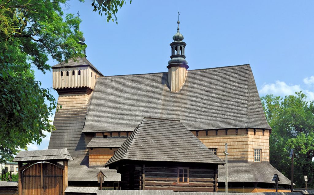 Eglise en bois à Haczów