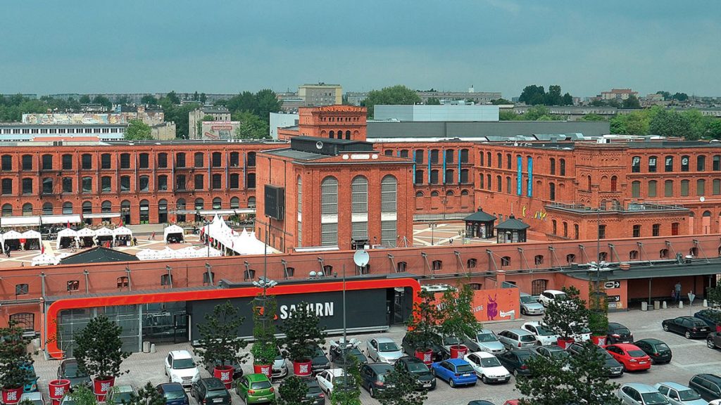 Łódź - le centre commercial Manufaktura