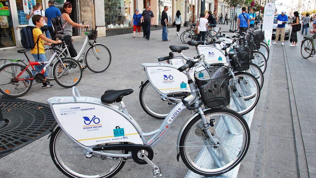 Łódź - le vélo en libre-service
