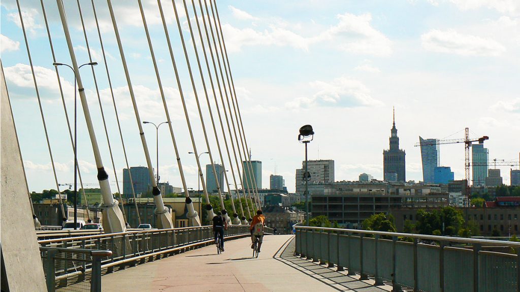 Varsovie - le pont Świętokrzyski