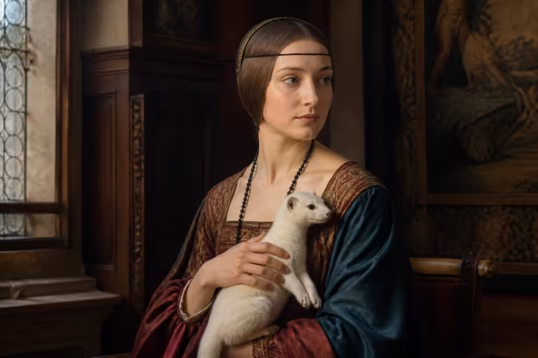 découvrez l'histoire fascinante de la dame à l'hermine, chef-d'œuvre emblématique de léonard de vinci, et explorez les secrets de ce portrait captivant.